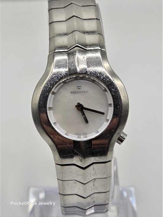Tag Heuer Accessories - TAG Heuer Women’s "Alter Ego" WP1412 MOP Dial Quartz Sapphire 100m SS Bracelet